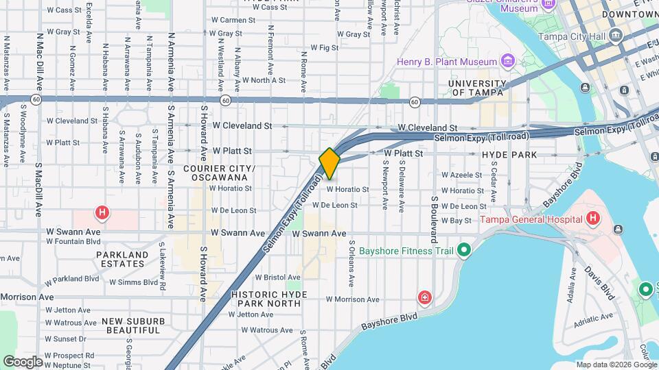 435 S Oregon Ave Map and Location Details