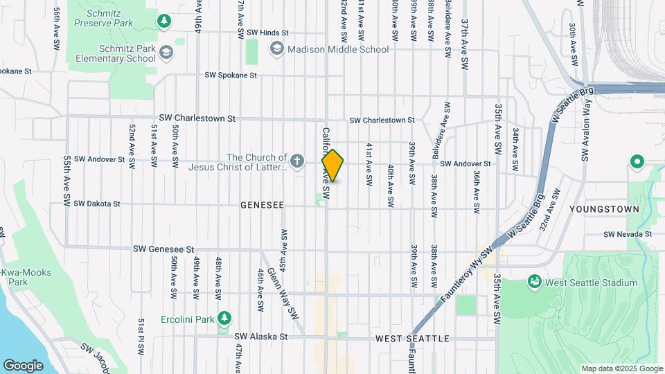 4030 California Ave SW Mapa y Detalles de la Ubicación