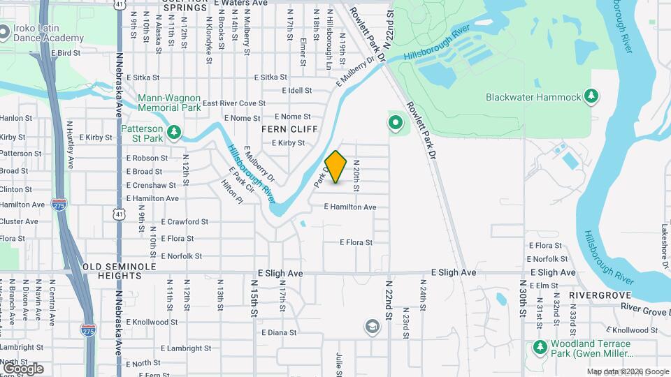 1914 E Crenshaw St Map and Location Details