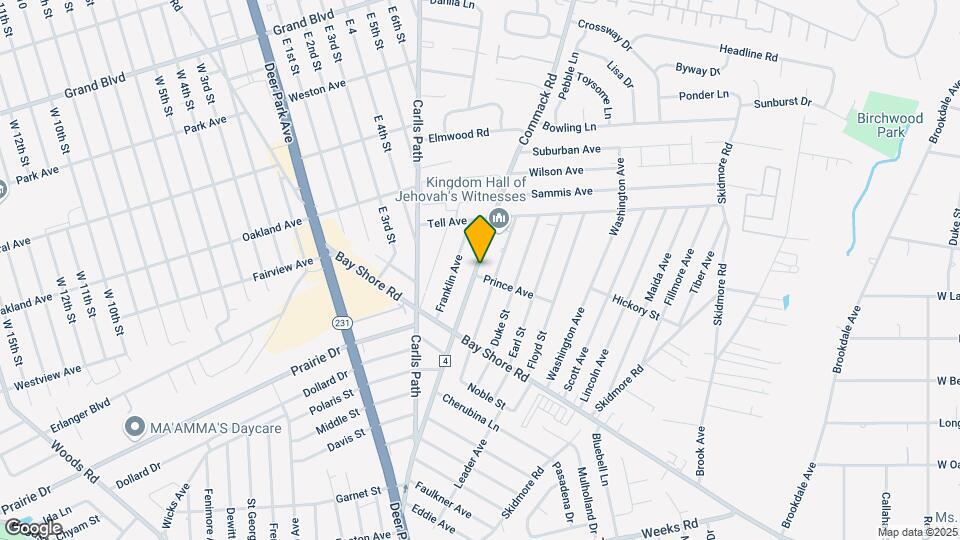 183 Commack Rd Map and Location Details