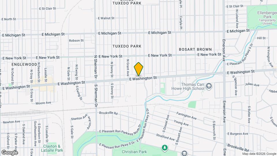 4214 E Washington St Map and Location Details