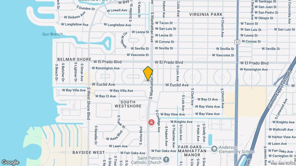 4405 W Euclid Ave Map and Location Details