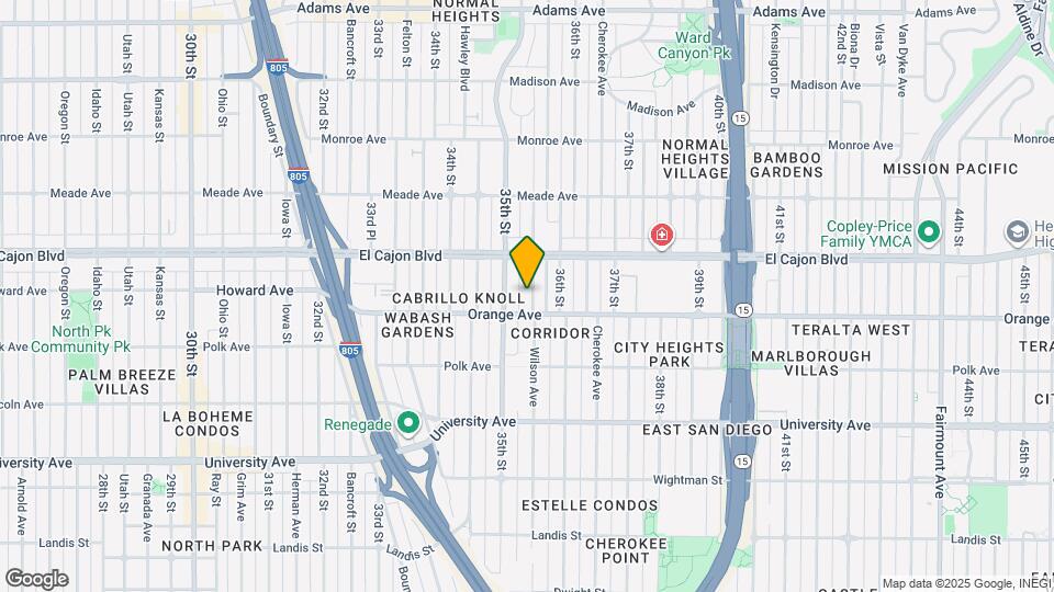 4226 Wilson Ave, Unit B Mapa y Detalles de la Ubicación