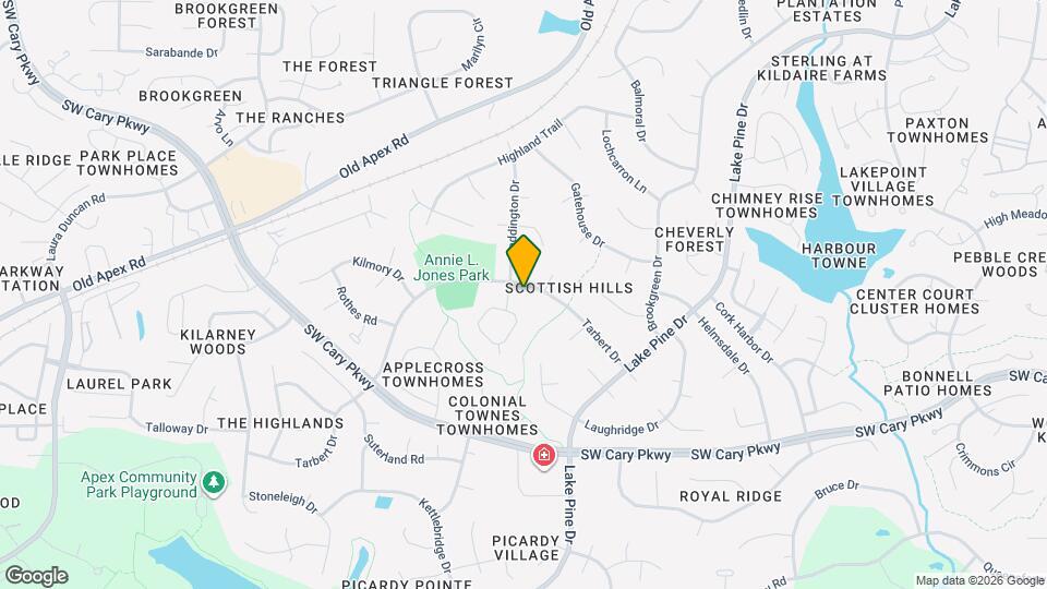 1309 Tarbert Dr Mapa y Detalles de la Ubicación
