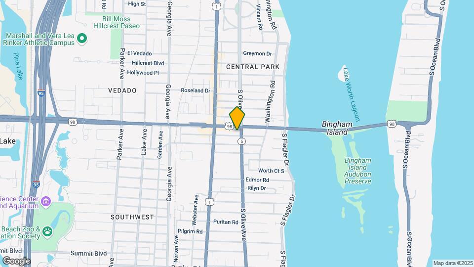 309 Malverne Rd Map and Location Details