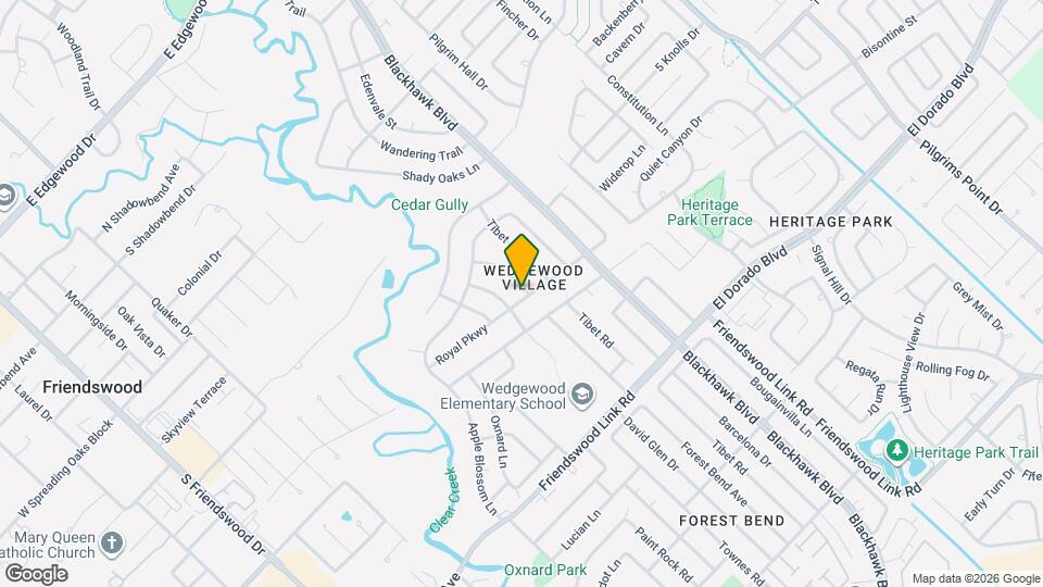 16222 Forest Bend Ave Map and Location Details