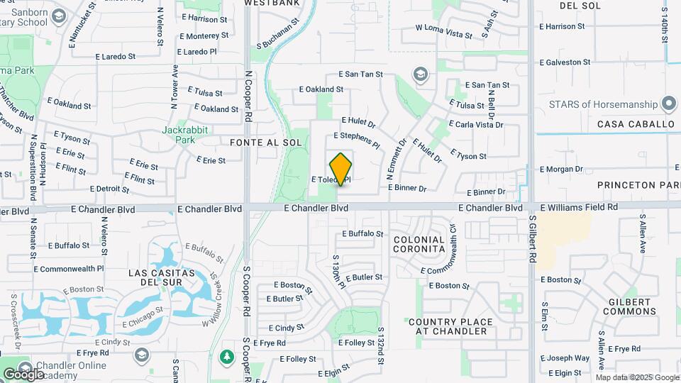 2260 E Binner Dr Map and Location Details