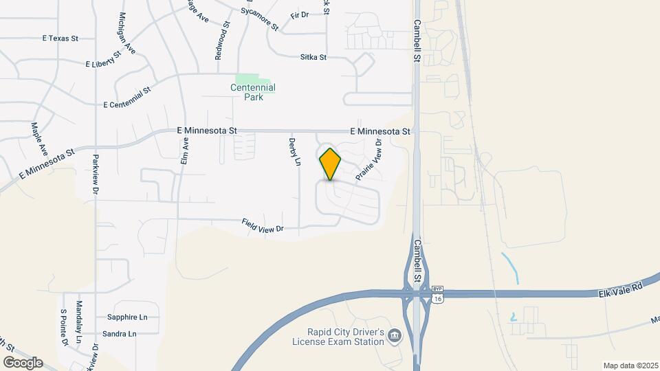 4205 Range View Ct Map and Location Details