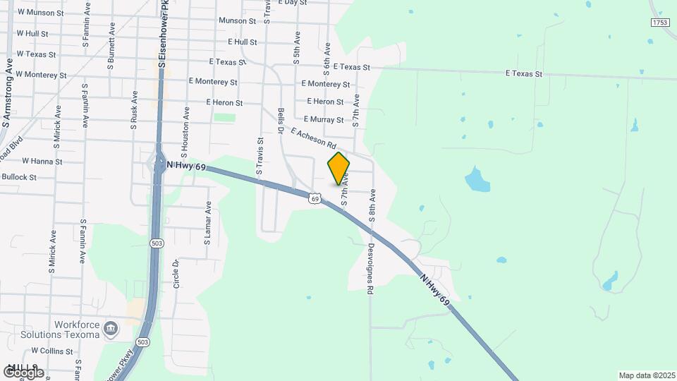 1501 S 7th Ave Map and Location Details