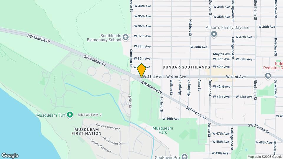 4089 Marine Dr SW Map and Location Details