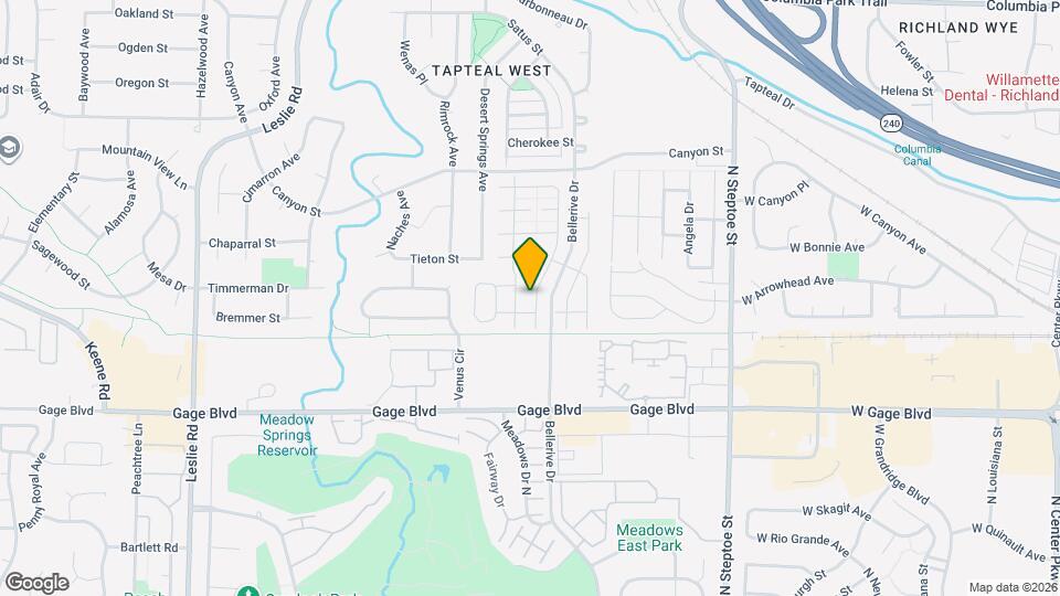 1653 Larkspur Dr Map and Location Details