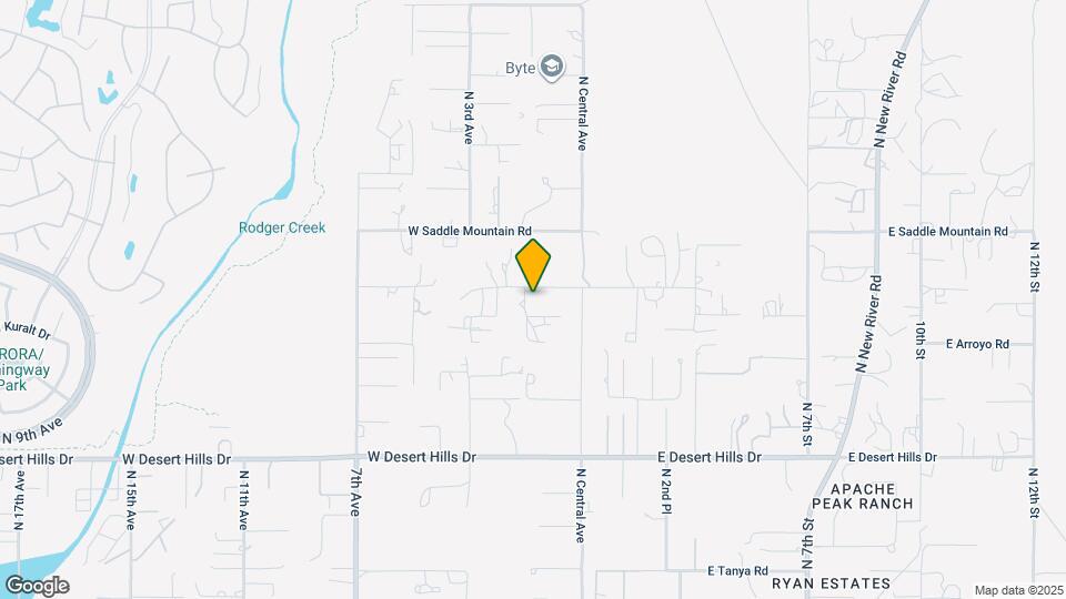 111 W Ridgecrest Rd Map and Location Details