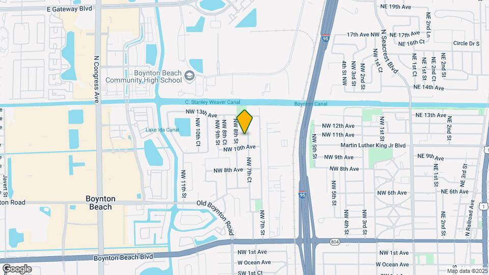 1201 NW 7th Ct Map and Location Details