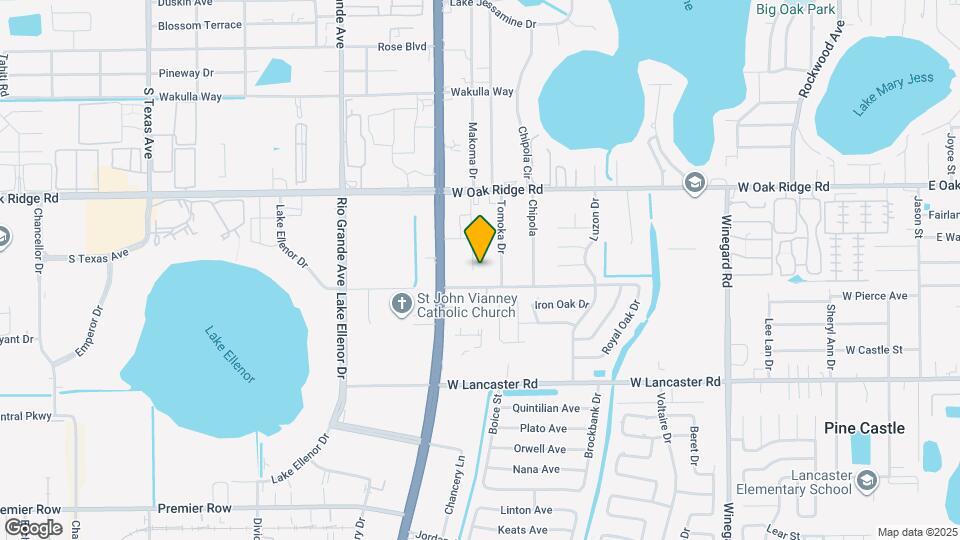 6027 Woods St Map and Location Details