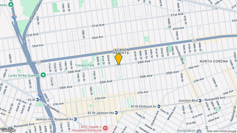 34-10 84th Street Map and Location Details