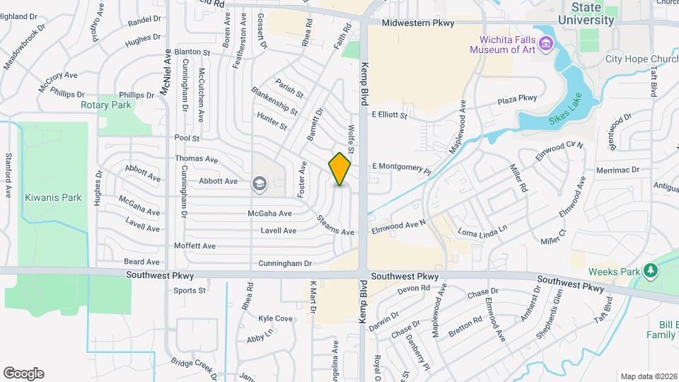 2805 Lavell Ave Mapa y Detalles de la Ubicación