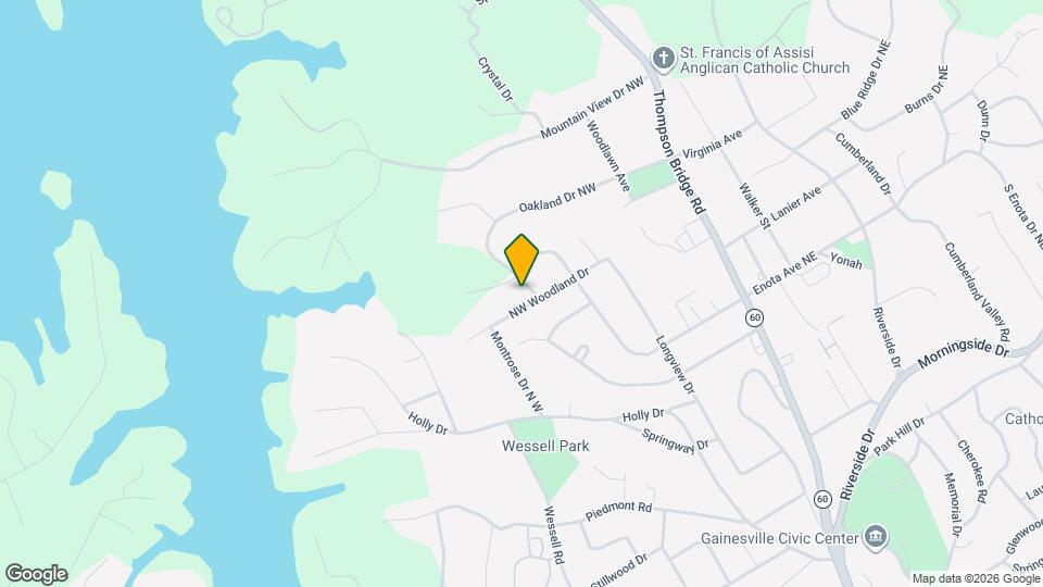 1527 Hollywood Ave Map and Location Details