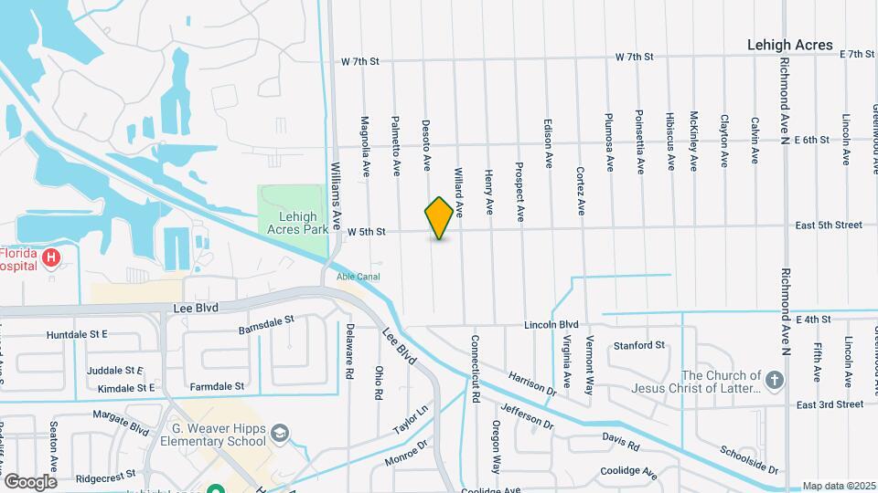 420 Desoto Ave Mapa y Detalles de la Ubicación