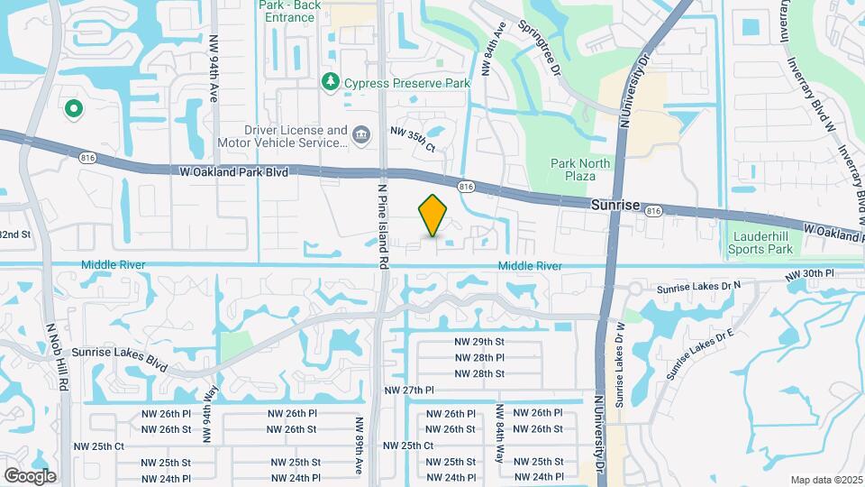 3129 NW 86th Ave Map and Location Details