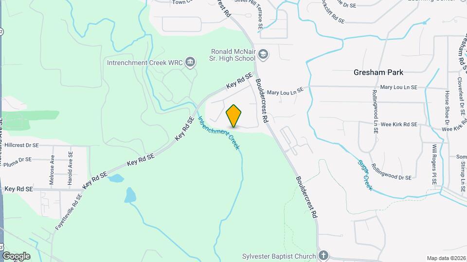 1537 Boulder Walk Dr SE Mapa y Detalles de la Ubicación