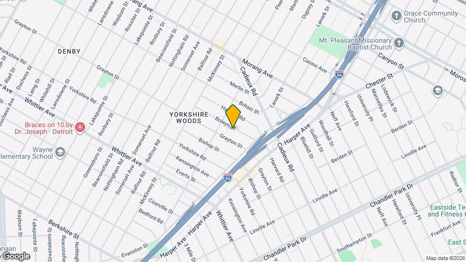 9241 Boleyn St Map and Location Details