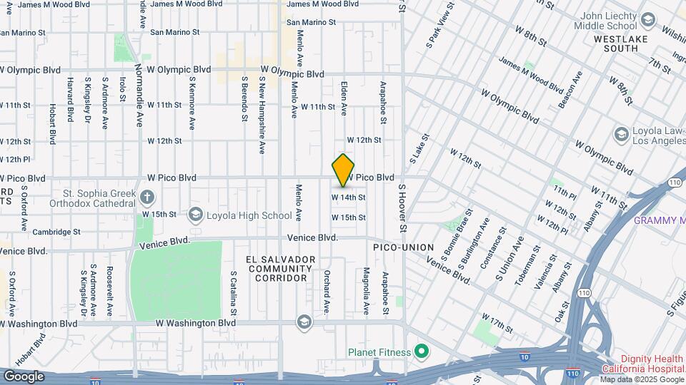 1 BED & 1 BATH UNIT - LOS ANGELES! Map and Location Details