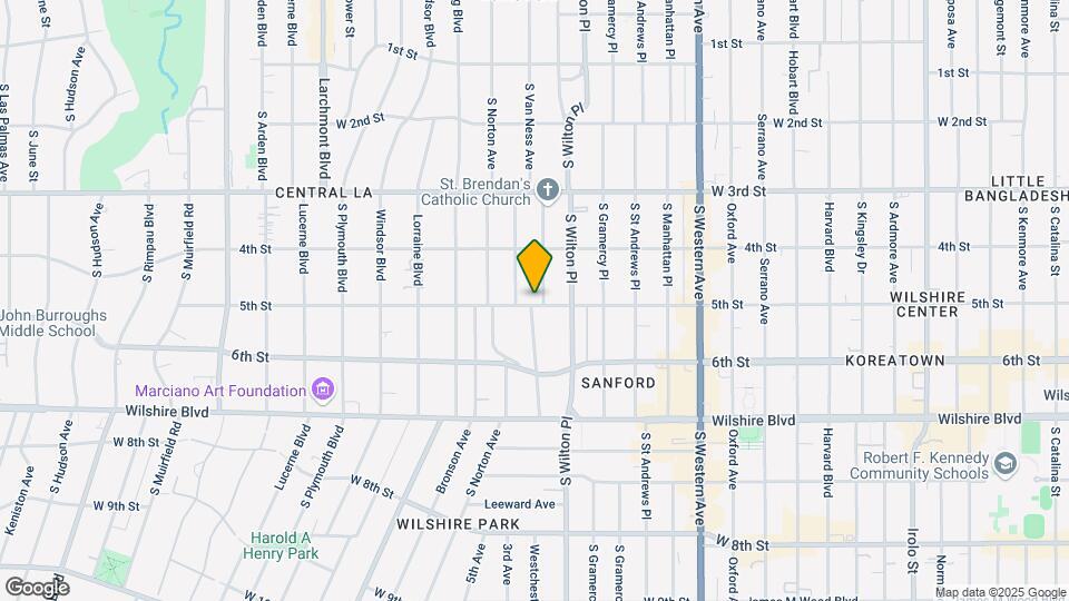 459 Van Ness Mapa y Detalles de la Ubicación