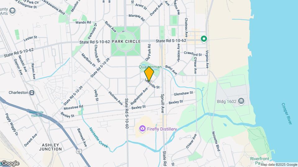 1131 Leesville St Map and Location Details