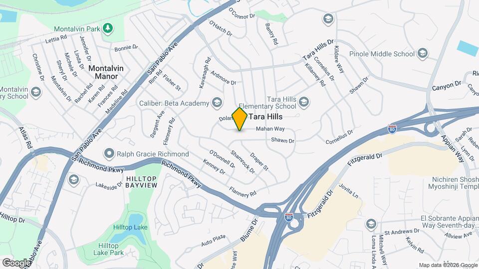 2448 Mahan Way Map and Location Details