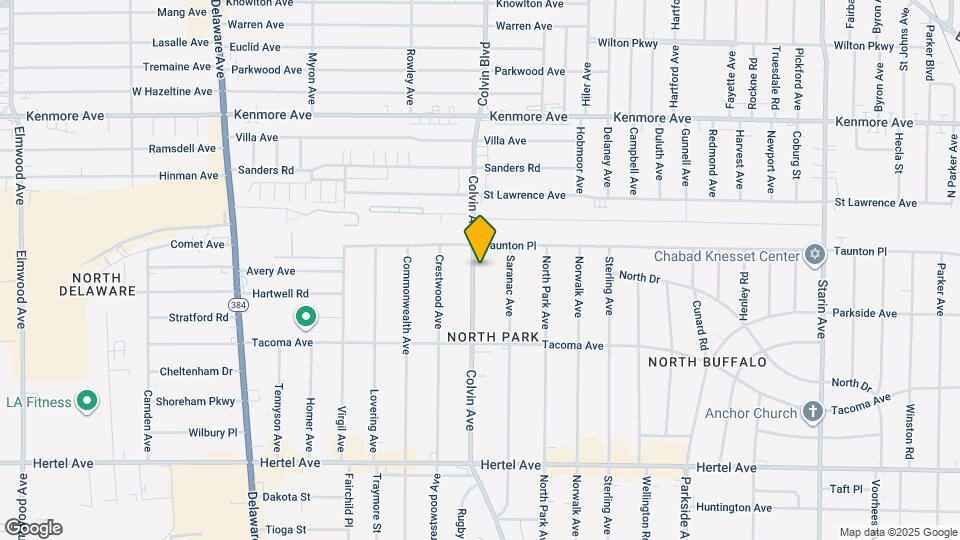 473 Colvin Ave Mapa y Detalles de la Ubicación