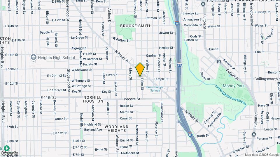 301 Tabor St Map and Location Details