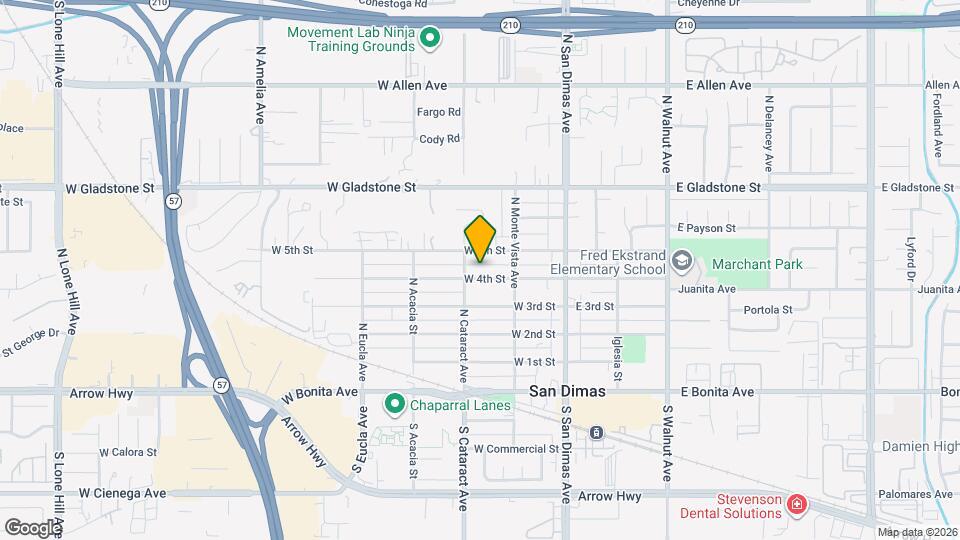 235 W 4th St Map and Location Details