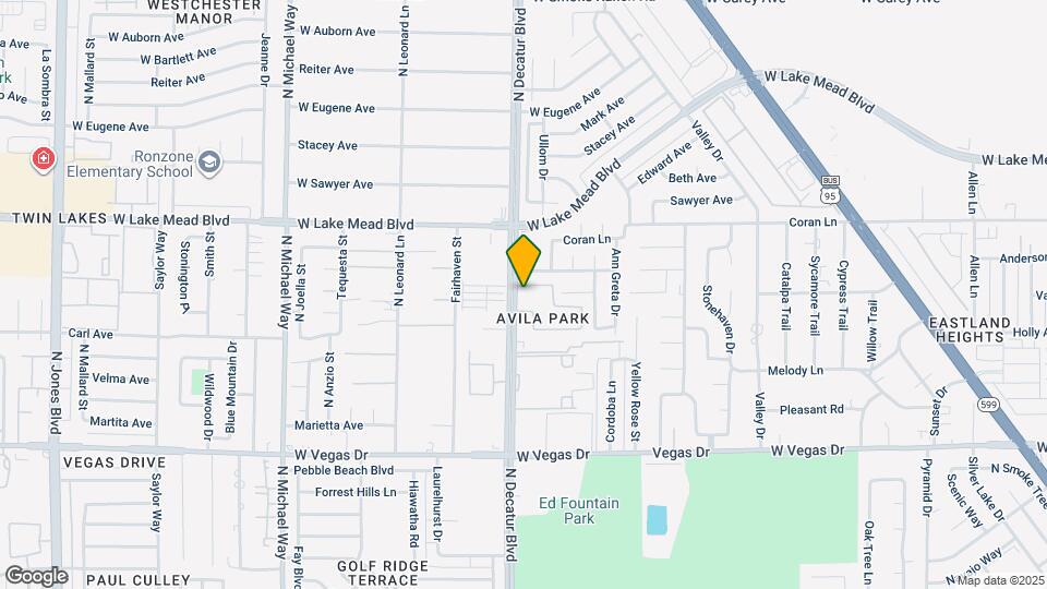 1860 N Decatur Blvd Map and Location Details