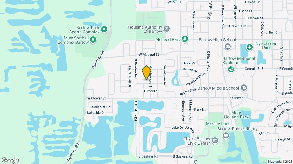 1130 W Mizell St Map and Location Details