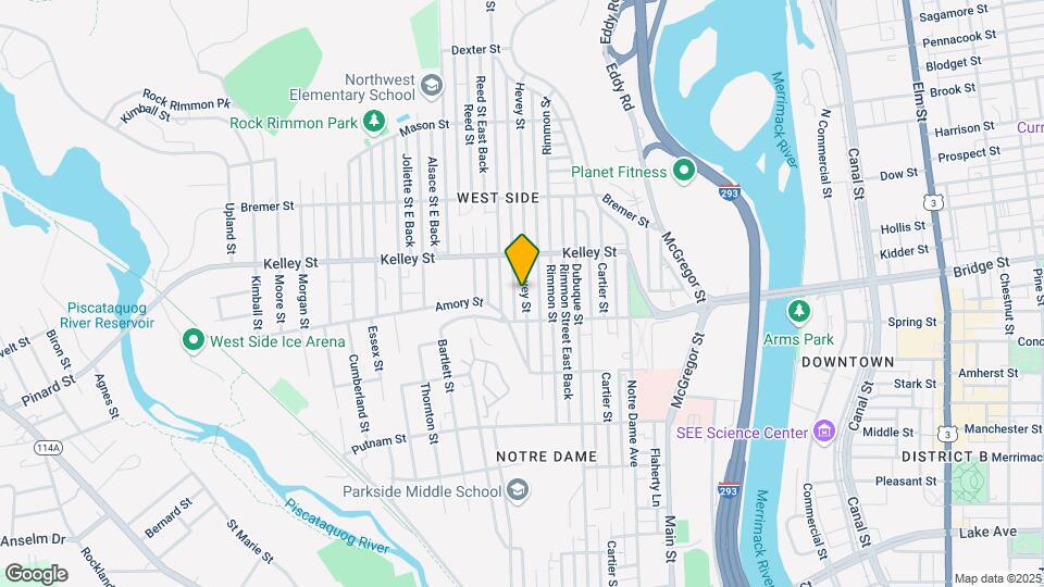 478 Hevey St, Unit Apartment #3 Map and Location Details