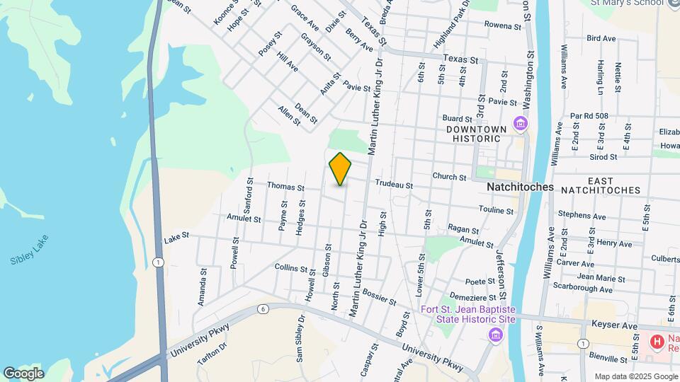 Natchitoches Commons Map and Location Details