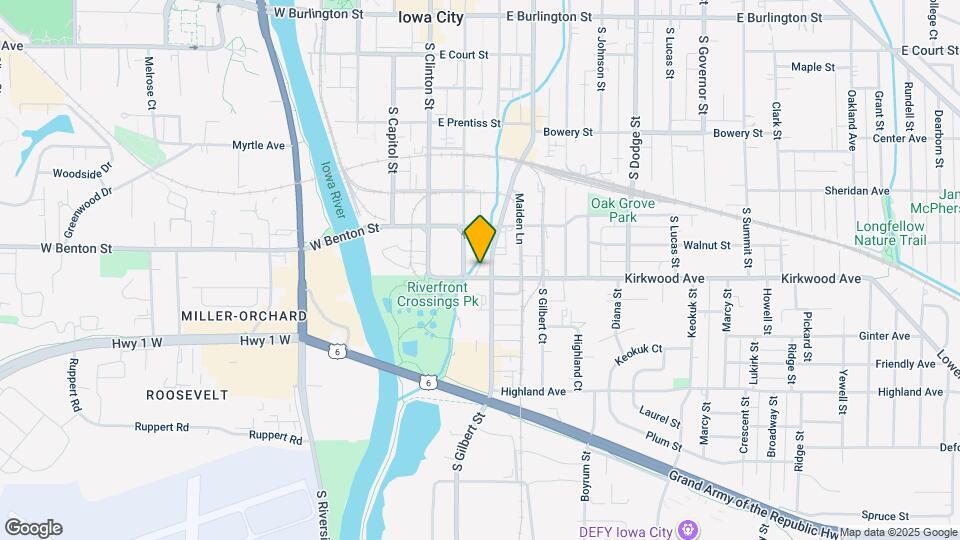 943 S Gilbert St, Unit #24 Mapa y Detalles de la Ubicación