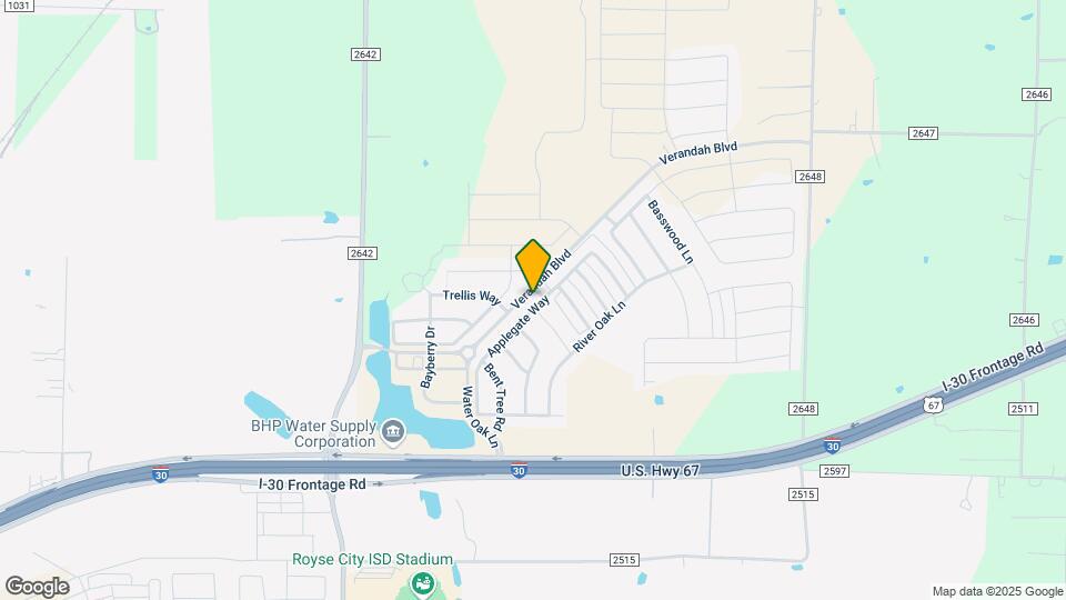 1501 Applegate Way Map and Location Details