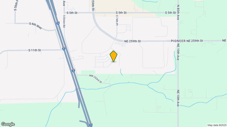 7327 S 13th St Mapa y Detalles de la Ubicación