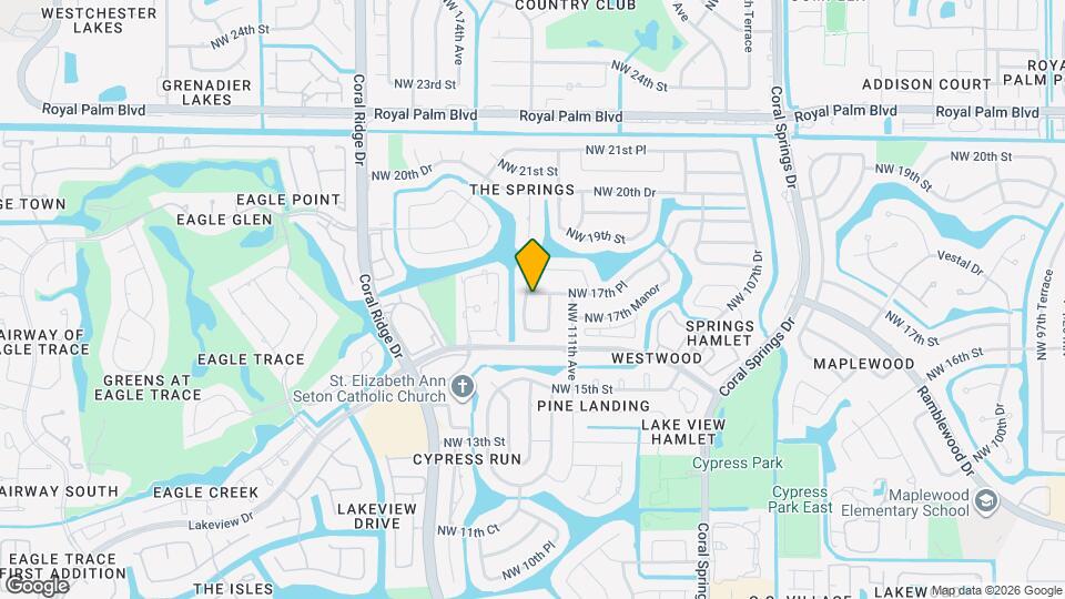 1751 NW 112th Terrace Map and Location Details