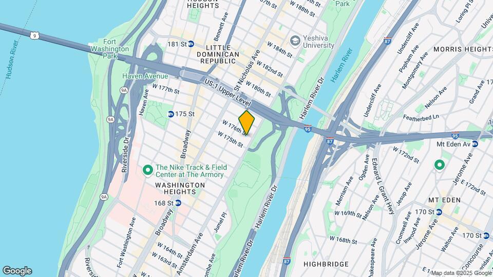 2324-2338 W Amsterdam Ave Mapa y Detalles de la Ubicación