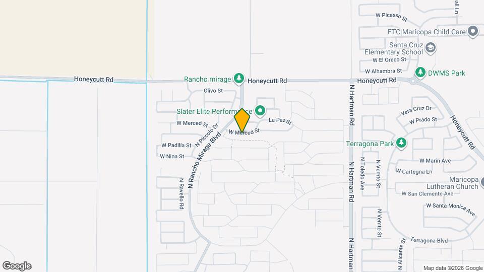 37581 W Merced St Map and Location Details