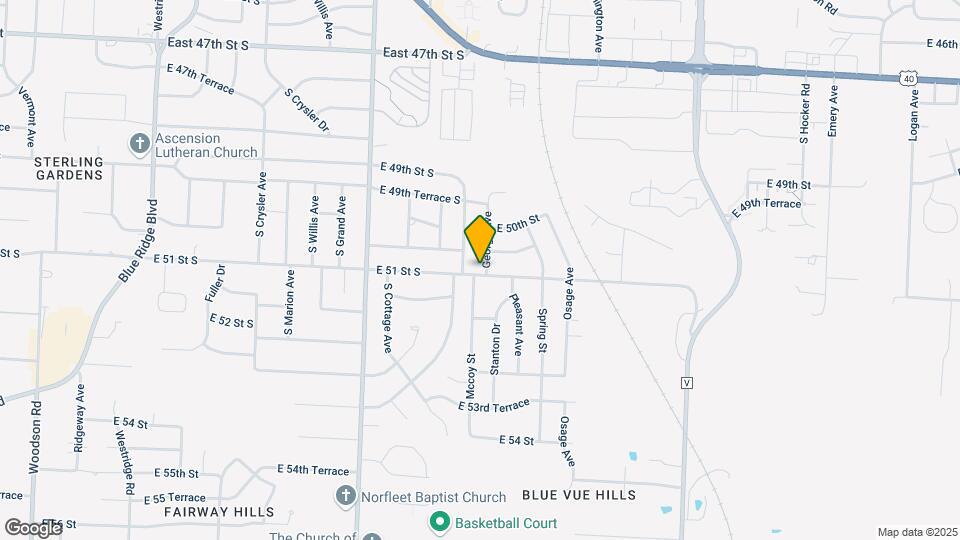 5022 George Ave Map and Location Details