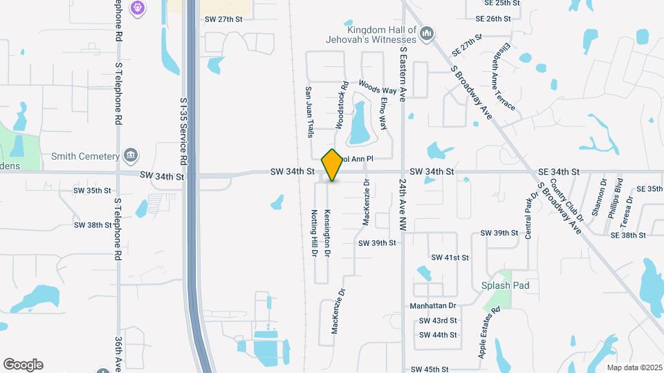 3604 Kensington Dr Map and Location Details