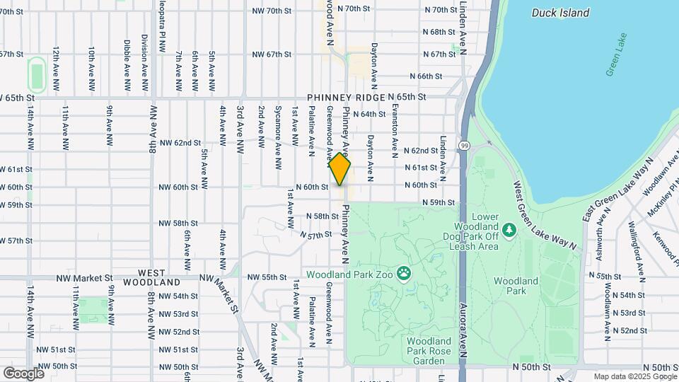 5901 Phinney Ave N Map and Location Details