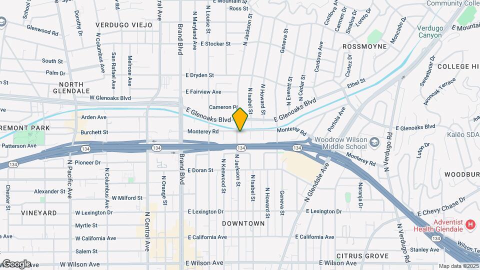720-722 N Jackson St Mapa y Detalles de la Ubicación