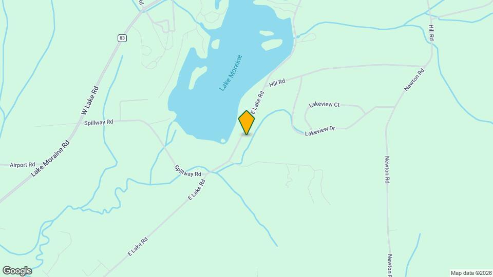 4332 E Lake Rd Map and Location Details