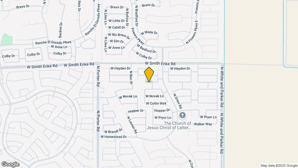 40837 W Sanders Way Map and Location Details