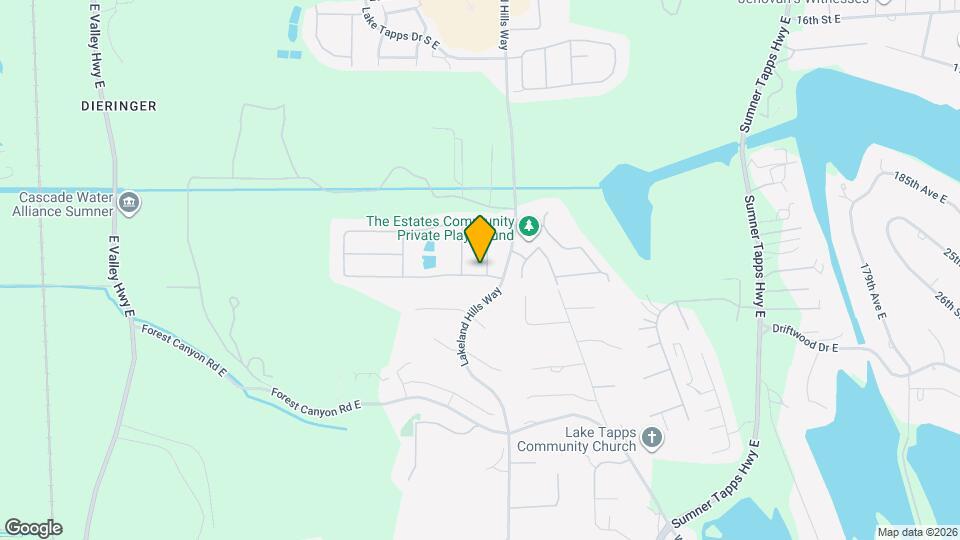 2330 165th Ave Ct E Map and Location Details