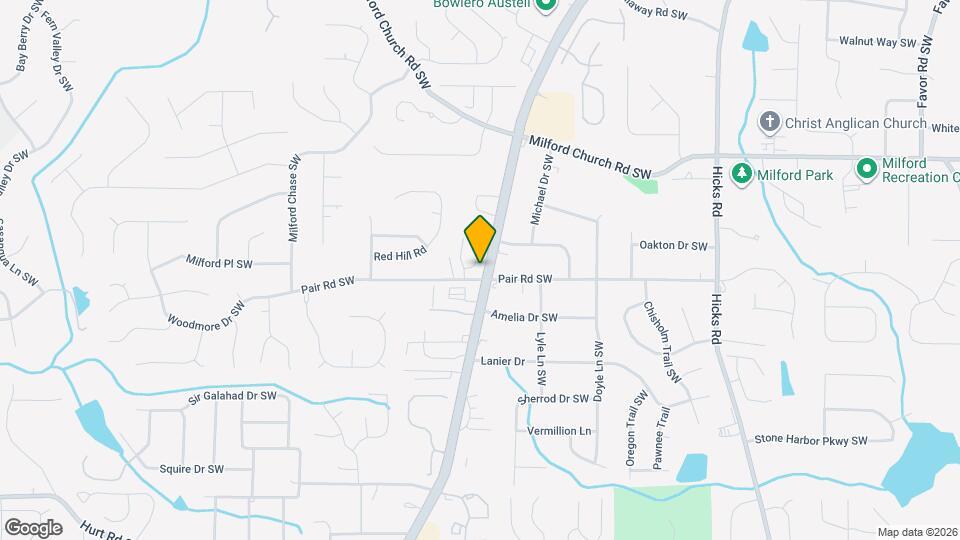 2929 Edgefield Ct SW Map and Location Details